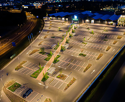 Shopping mall lighting in Netherland